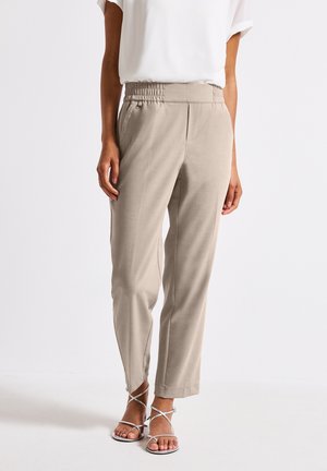 MIT GALLON - Stoffhose - beige