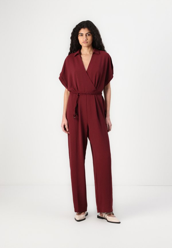 ONLMETTE BELT - Jumpsuit - tawny port
