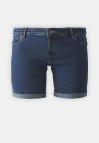 VMCLUNA FOLD - Shorts di jeans - medium blue denim