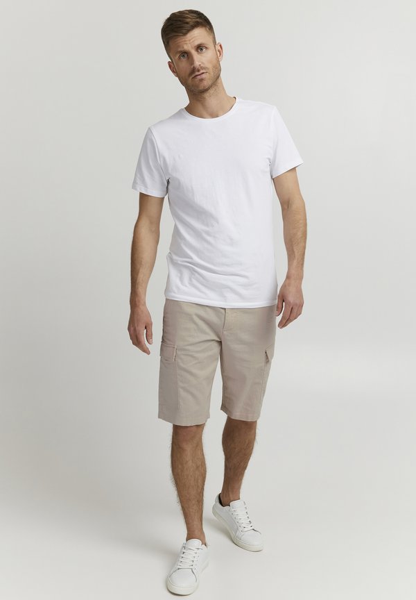 IDMOSATO LINEN MIX - Shorts - fog3