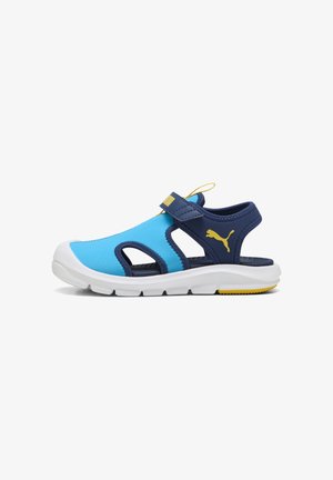 FUN RACER - Vaellussandaalit - speed blue/pelé yellow