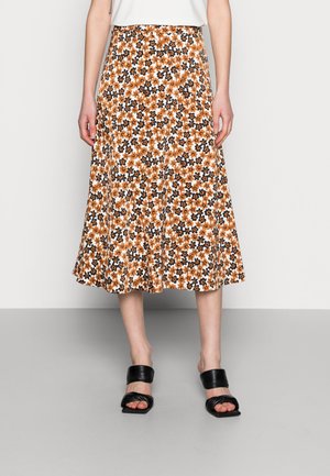 A-snit nederdel - brown