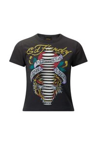 LOVE-RUNS-WILD - T-shirt imprimé - washed black