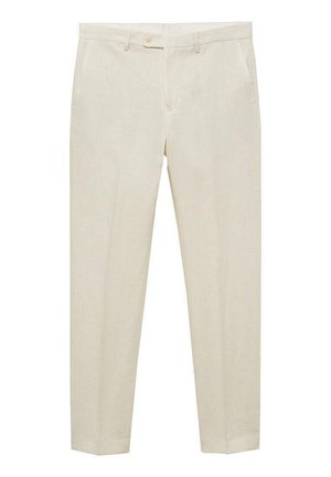 Mango AMALFIC - Stoffhose - ivoire