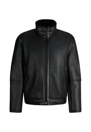 Strellson, Leren jas - schwarz