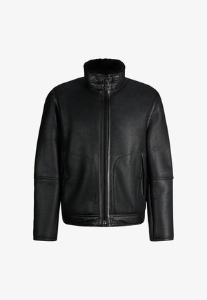 Strellson, Leren jas - schwarz