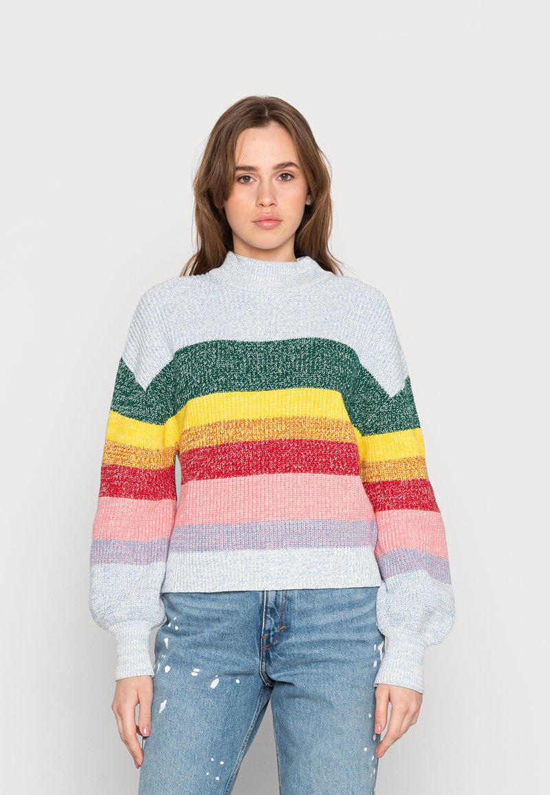 Damen Strickjacken | Monki Strickpullover multi coloured/mehrfarbig - AF52963 Damen Strickjacken | Monki Strickpullover multi coloured/mehrfarbig - AF52963
