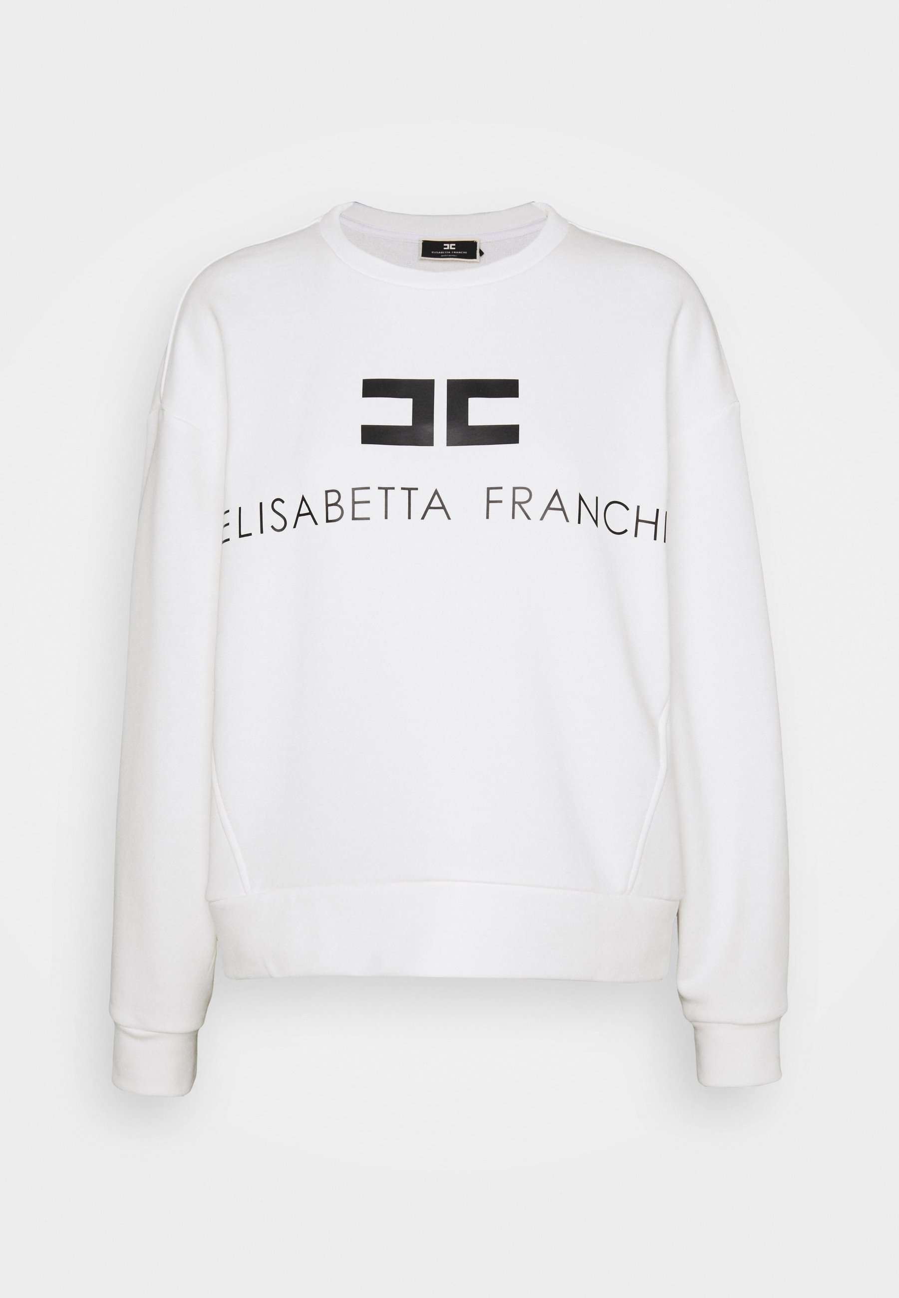 felpa nera elisabetta franchi