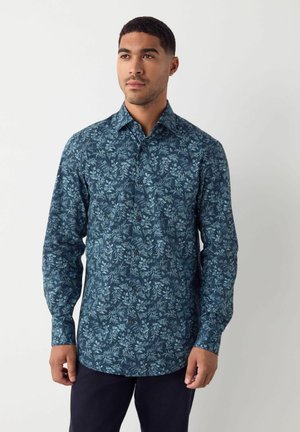 REGULAR FIT - PRINTED LONG SLEEVE  - Košeľa - navy floral print