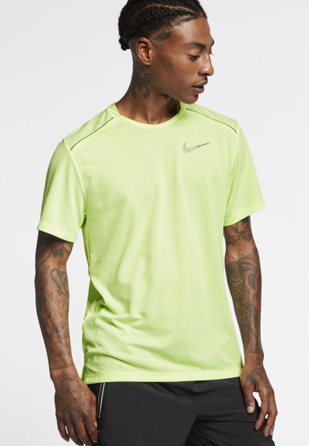 Nike Performance DRY MILER - Print T 