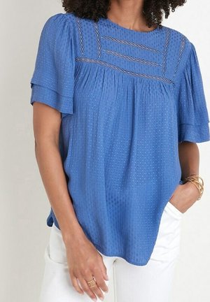 Blouse - blue