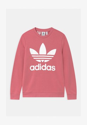 TREFOIL CREW - Sudadera - hazy rose/white