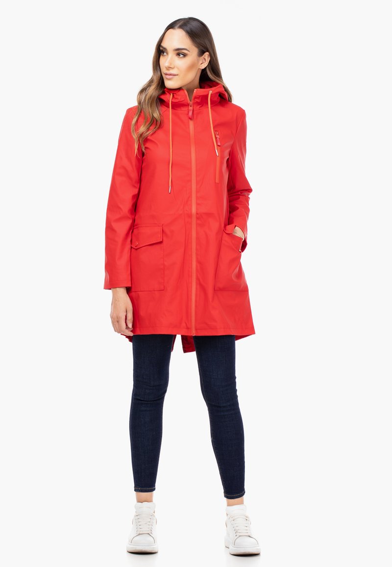 Tantra Trenchcoat rood