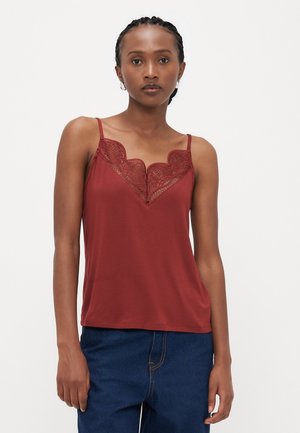 VMGLADYS SINGLET  - Topper - syrah