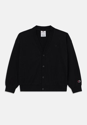 ICONS CARDIGAN WITH LOGO - Cardigan - black