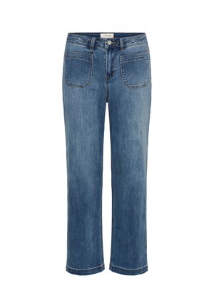 Cream, CRNOEMI 7/8 COCO FIT - Straight leg jeans - manitoba midblue denim