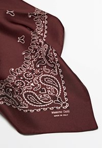Massimo Dutti BANDANA PASLEY - Tørklæde - bordeaux