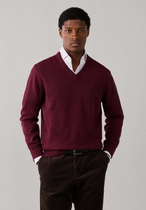 Hackett London, Jersey de punto - oxblood red