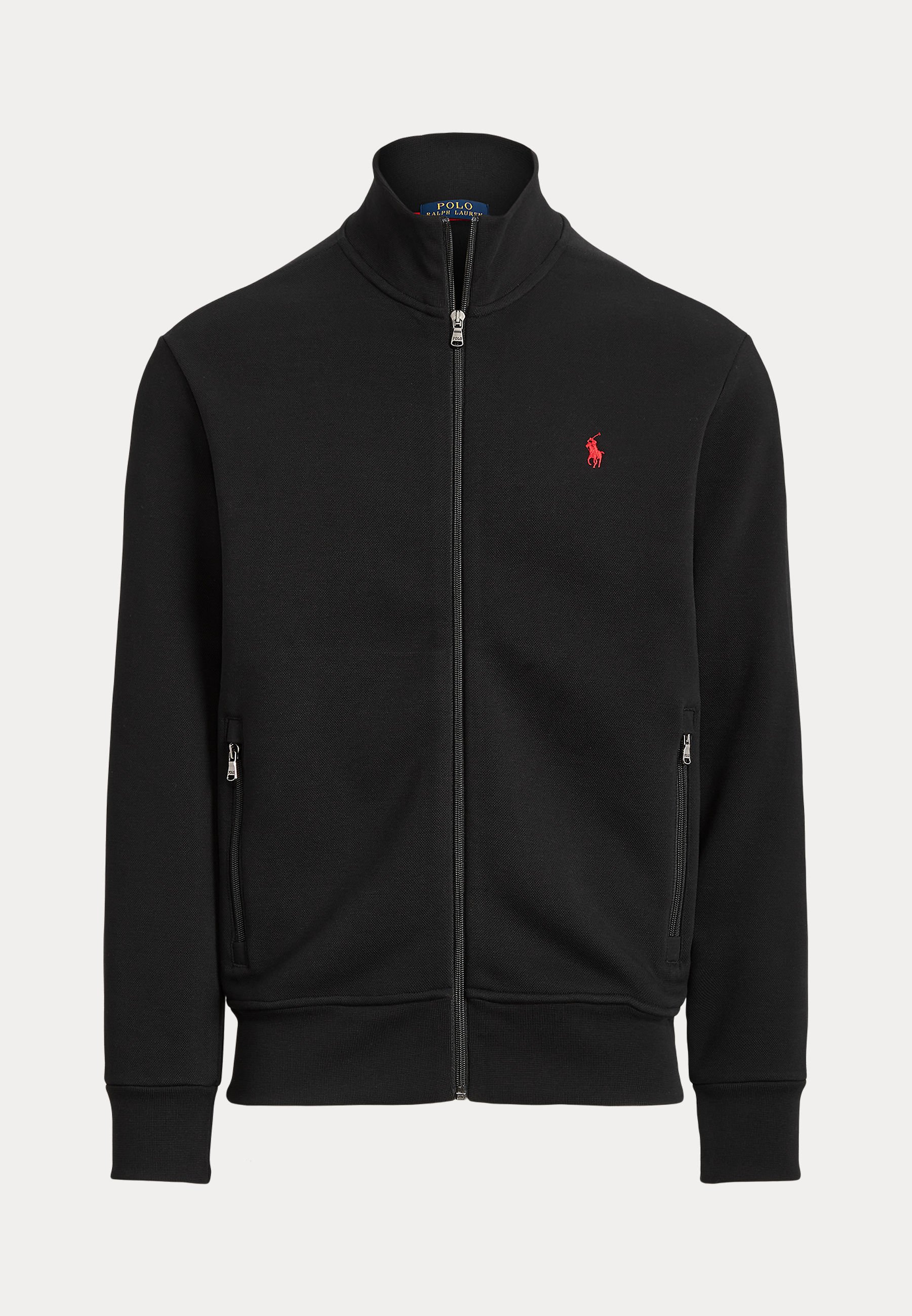 Polo by Ralph Lauren ジャケット XS 黒 GERMANY Polo Ralph Lauren DOUBLE KNIT TRACK JACKET - Zip-up sweatshirt