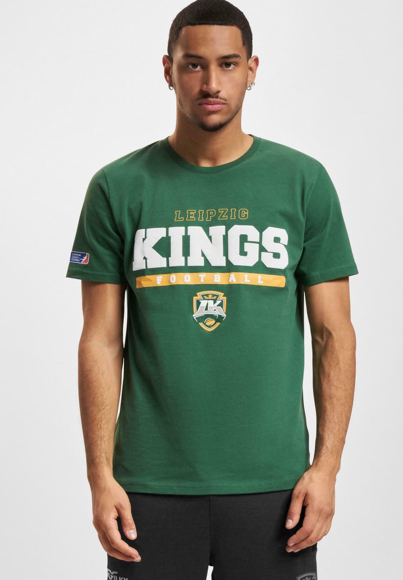 DEF LEIPZIG KINGS IDENTITY - T-shirts med print - green