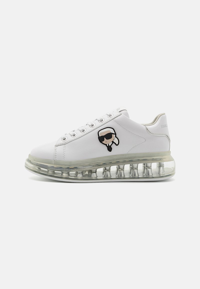 KARL LAGERFELD - KAPRI KUSHION LACE - Sneaker low - white/silver, Vergrößern