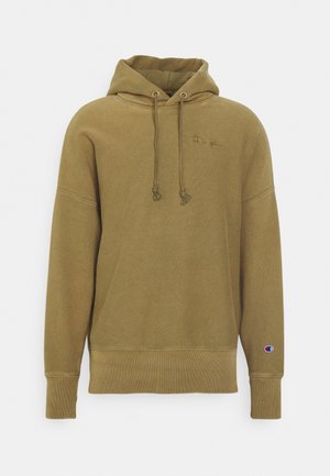 Felpa con cappuccio - olive
