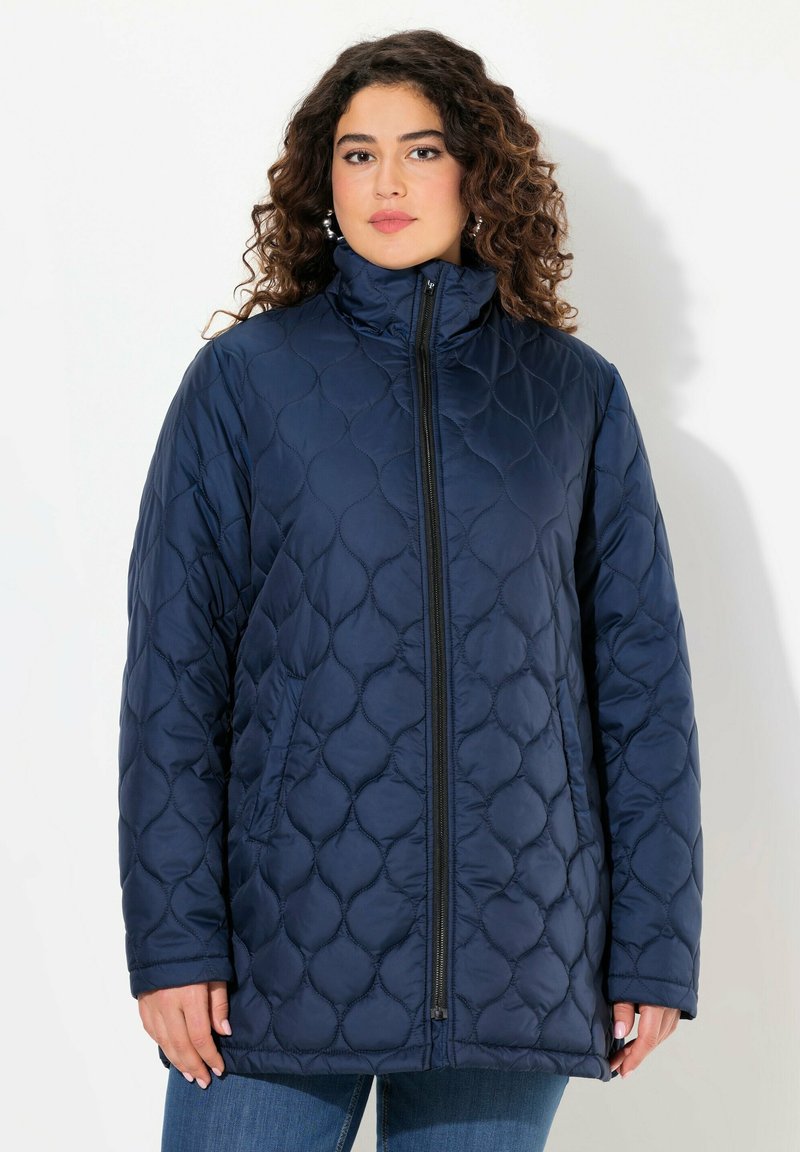 Ulla Popken HYPRAR - Vinterkappa /-rock - marine