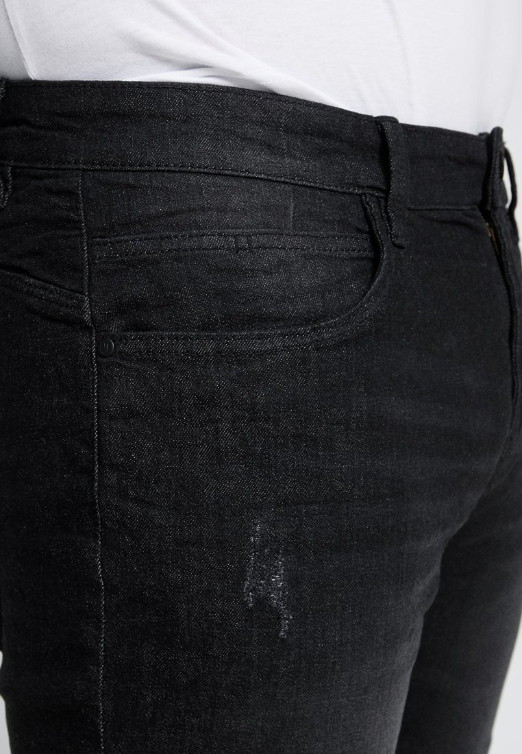 Indicode Jeans Kaden Plus Denim Shorts Black Zalando Co Uk