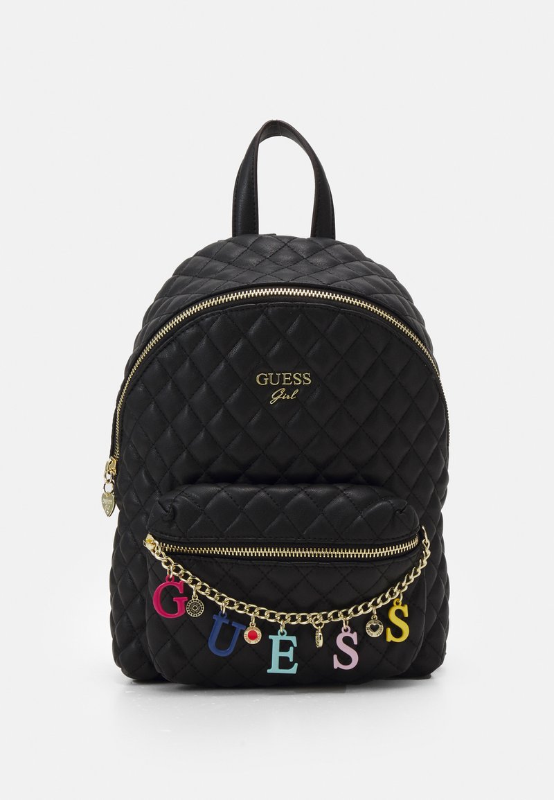 Guess BRIDIE SMALL BACKPACK UNISEX Rucksack black Zalando.co.uk