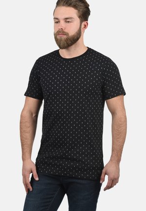 SDAARON - Print T-shirt - black