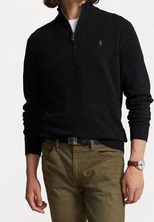 Striktrøje - dark blue