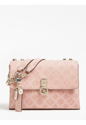 Taška s příčným popruhem - pink