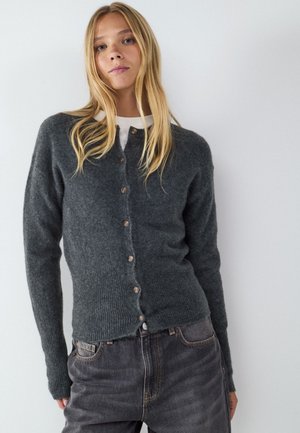 Balmohk, Button-Up - Cardigan - concrete grey