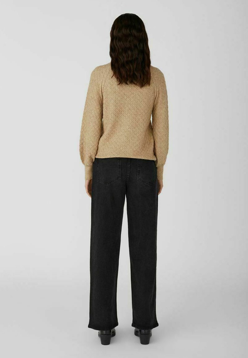 Damen Strickjacken | Object Strickpullover cornstalk/beige - DR77488 Damen Strickjacken | Object Strickpullover cornstalk/beige - DR77488