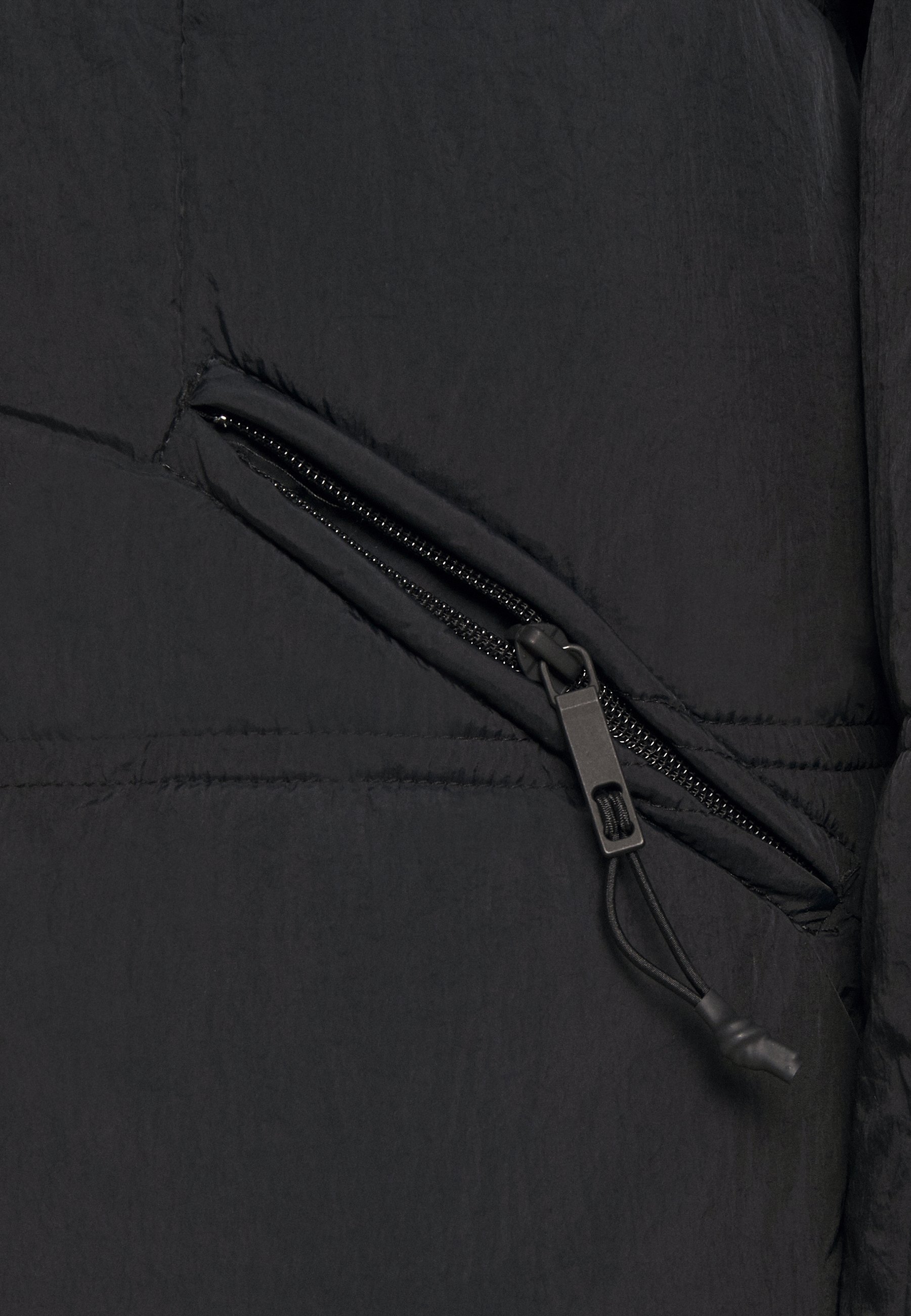 THE MOTHER MID LENGTH PUFFER Winterjas black THE MOTHER MID LENGTH PUFFER Winterjas black