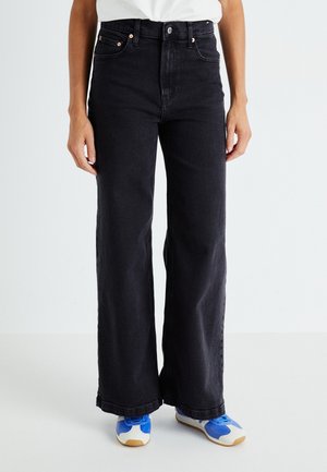 GAP STRIDE SAVILLE - Wide leg - washed black