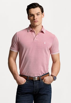 Polo Ralph Lauren CUSTOM SLIM FIT STRETCH MESH POLO SHIRT - Polo majica - adirondack berry/white