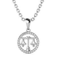 MYC Paris ZODIAQUE BALANCE - ET CRISTAL - Collier - argenté couleur / cristal