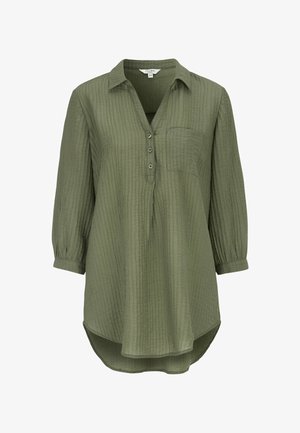 LONG - Tunic - khaki green