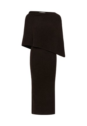 Gestuz, GZALPHA SCARF DRESS - Robe longue - ganache