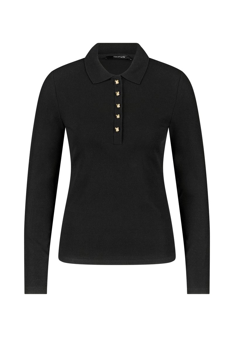 Taifun Longsleeve zwart Taifun Longsleeve zwart