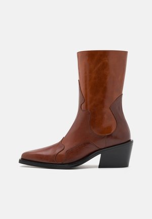 UNISEX - Cowboy-/Bikerboot - tan