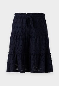 VIAMALINA - Gonna a campana - navy blazer