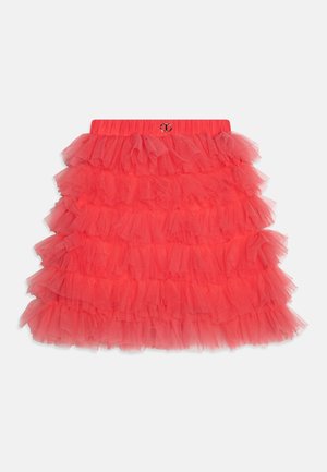 SKIRT - Trapecinis sijonas - camelia rose