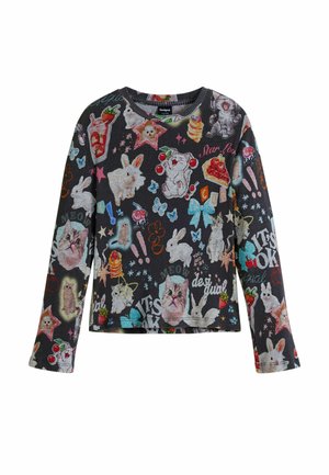 CAT  - Langarmshirt - black