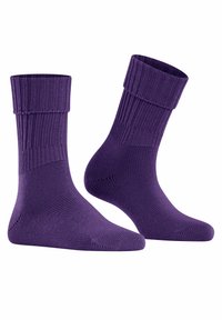 FALKE STRIGGINGS RIB - Socken - petunia