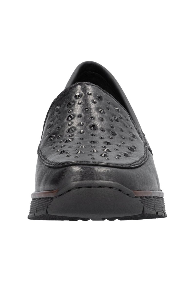 Rieker scarpa slip-on uomo in pelle elasticizzata, 47 EU