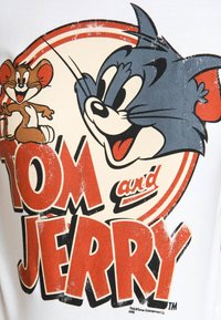 LOGOSHIRT TOM & JERRY  - Print T-shirt - altweiss