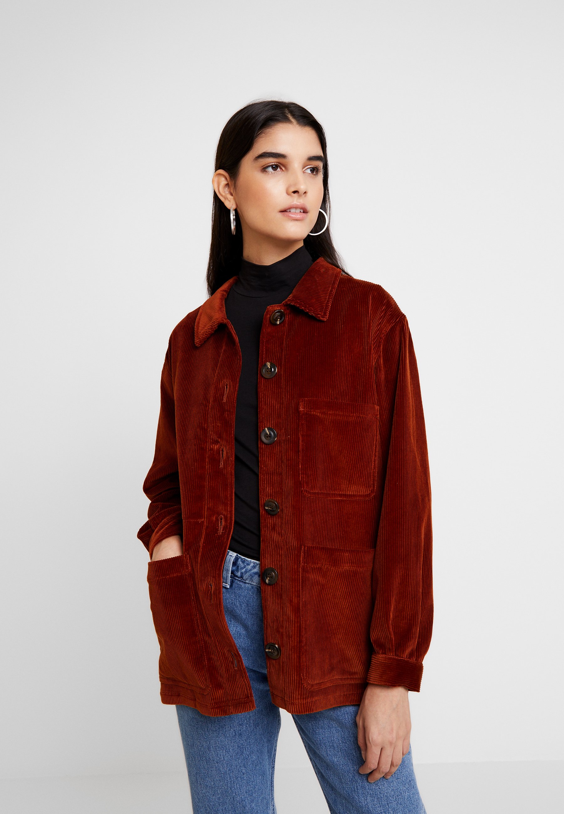 Soeur FABIEN Veste légère noisette ZALANDO.FR soeur veste en jean