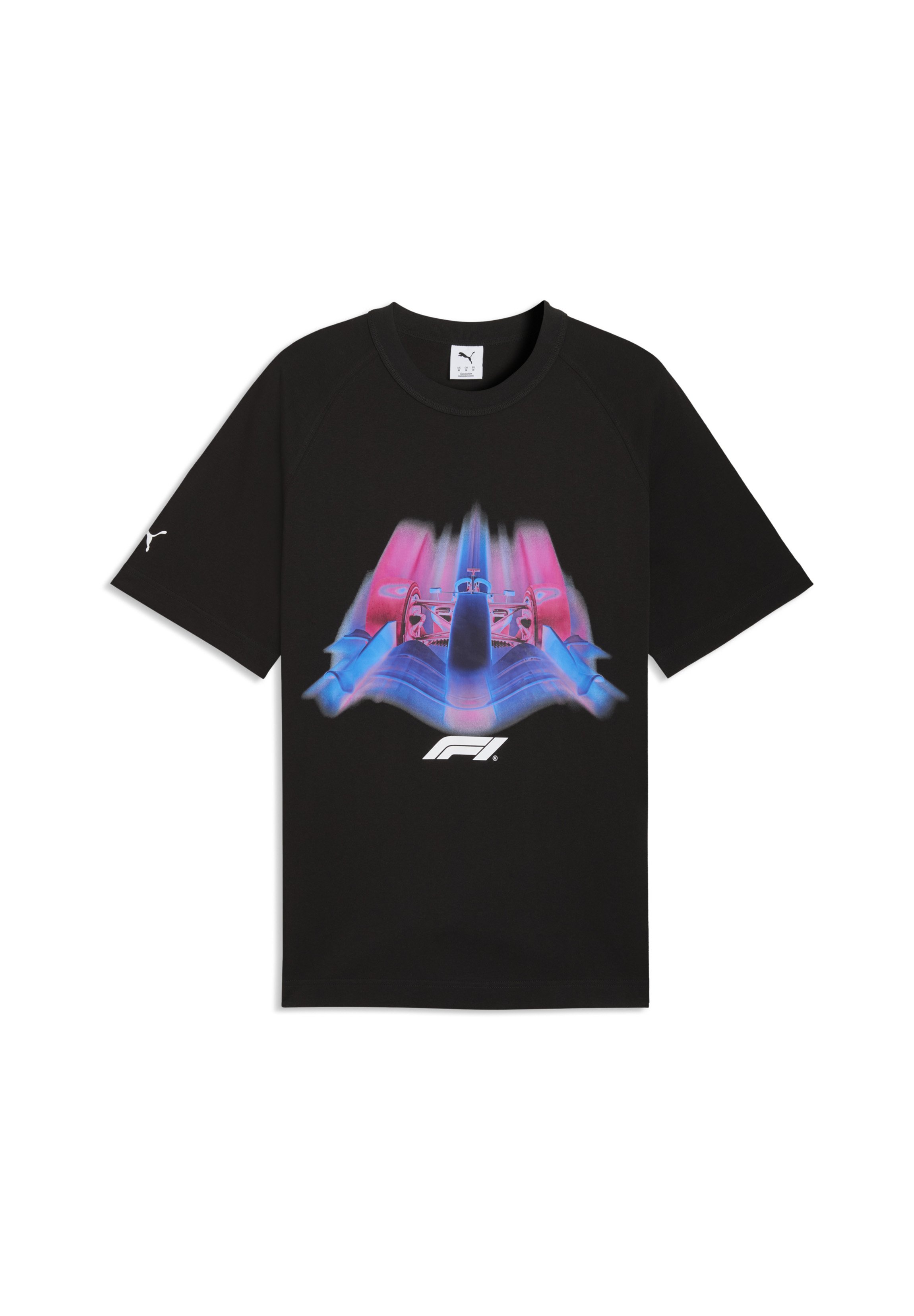 Puma F1® RELAXED T-SHIRT - Triko s potiskem - black